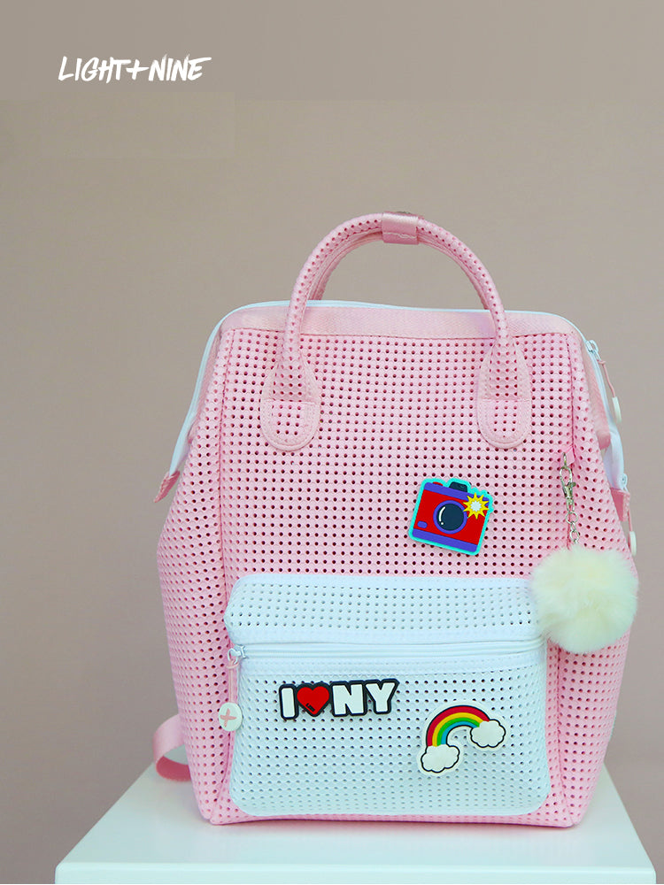 Light+Nine Master Backpack Pink
