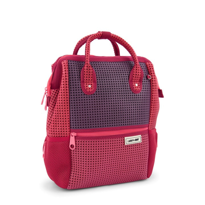 Light+Nine Master Short Backpack Multi Rose