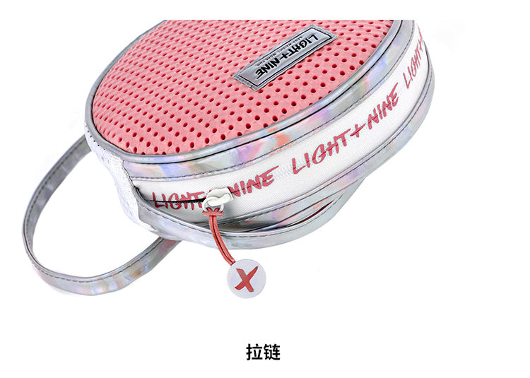 Light+Nine Round Sling Bag Pink