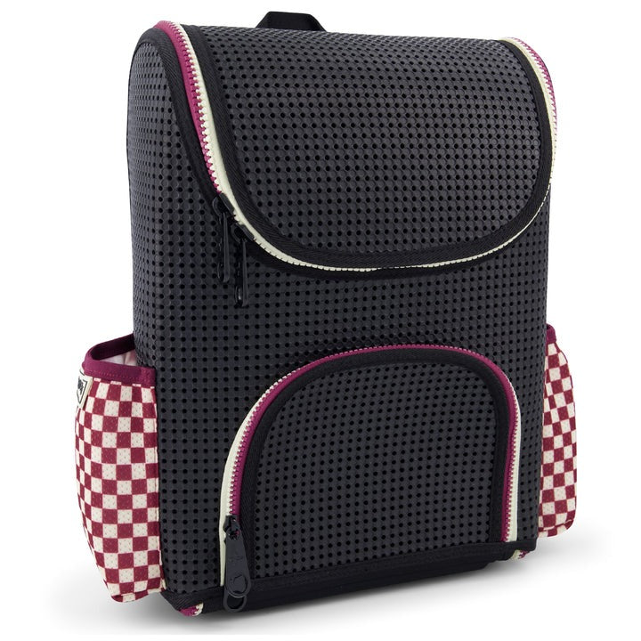 Light+Nine Student Ergonomic Backpack Checkered Brick