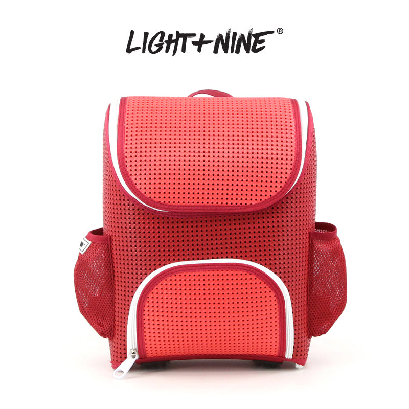 Light+Nine Student Ergonomic Backpack Cherry Squash