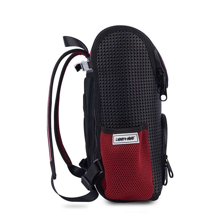 Light+Nine Student Ergonomic Backpack Scarlet Red