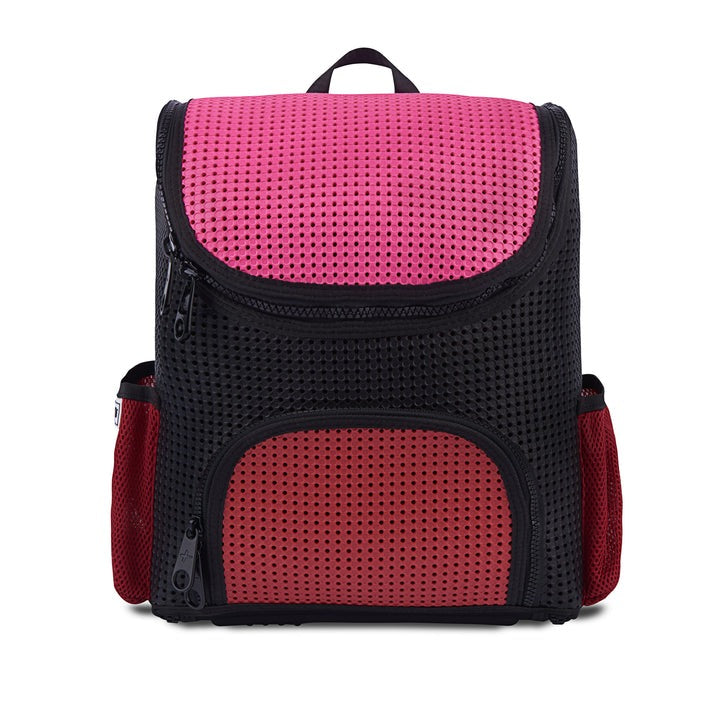 Light+Nine Student Ergonomic Backpack Scarlet Red
