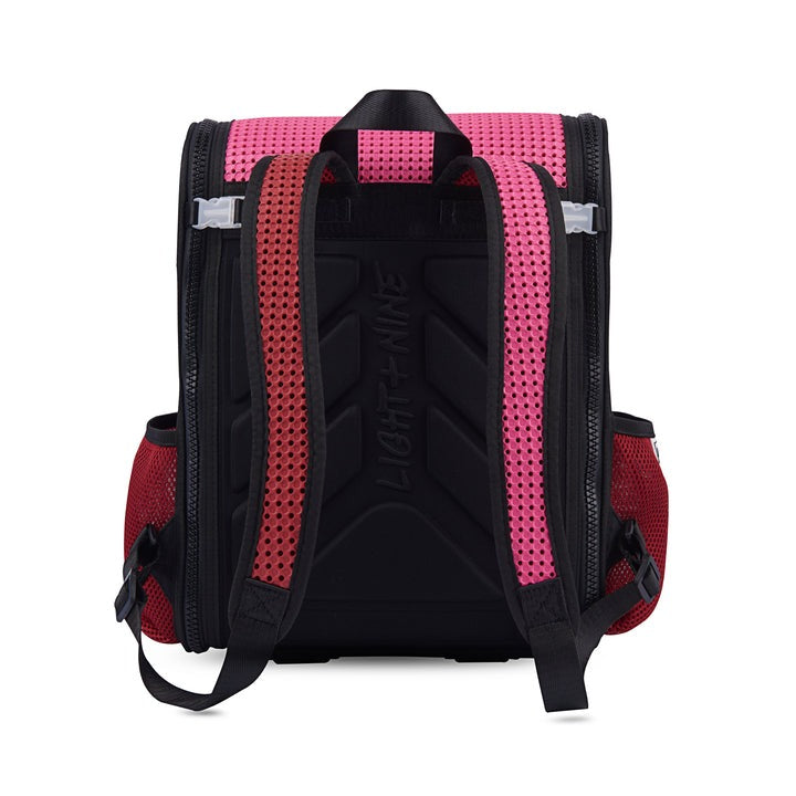 Light+Nine Student Ergonomic Backpack Scarlet Red