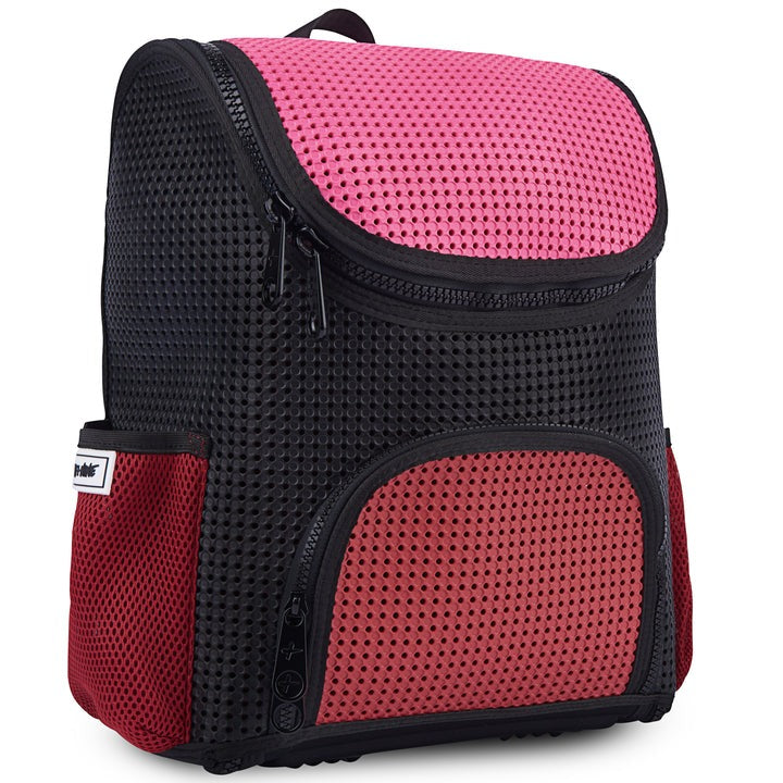 Light+Nine Student Ergonomic Backpack Scarlet Red