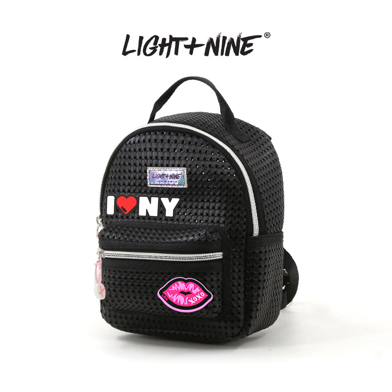 Light+Nine Mini Backpack Black