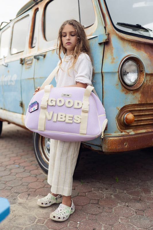 Light + Nine Duffle Bag Faded Lavendar Light + Nine Official Store