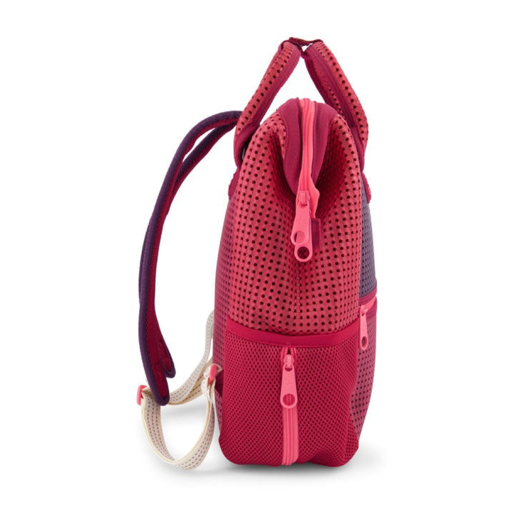 Light + Nine Master Short Backpack Multi Rose Light + Nine