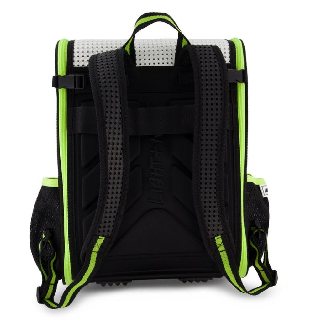 Light + Nine Student Backpack Neon Lime Light + Nine