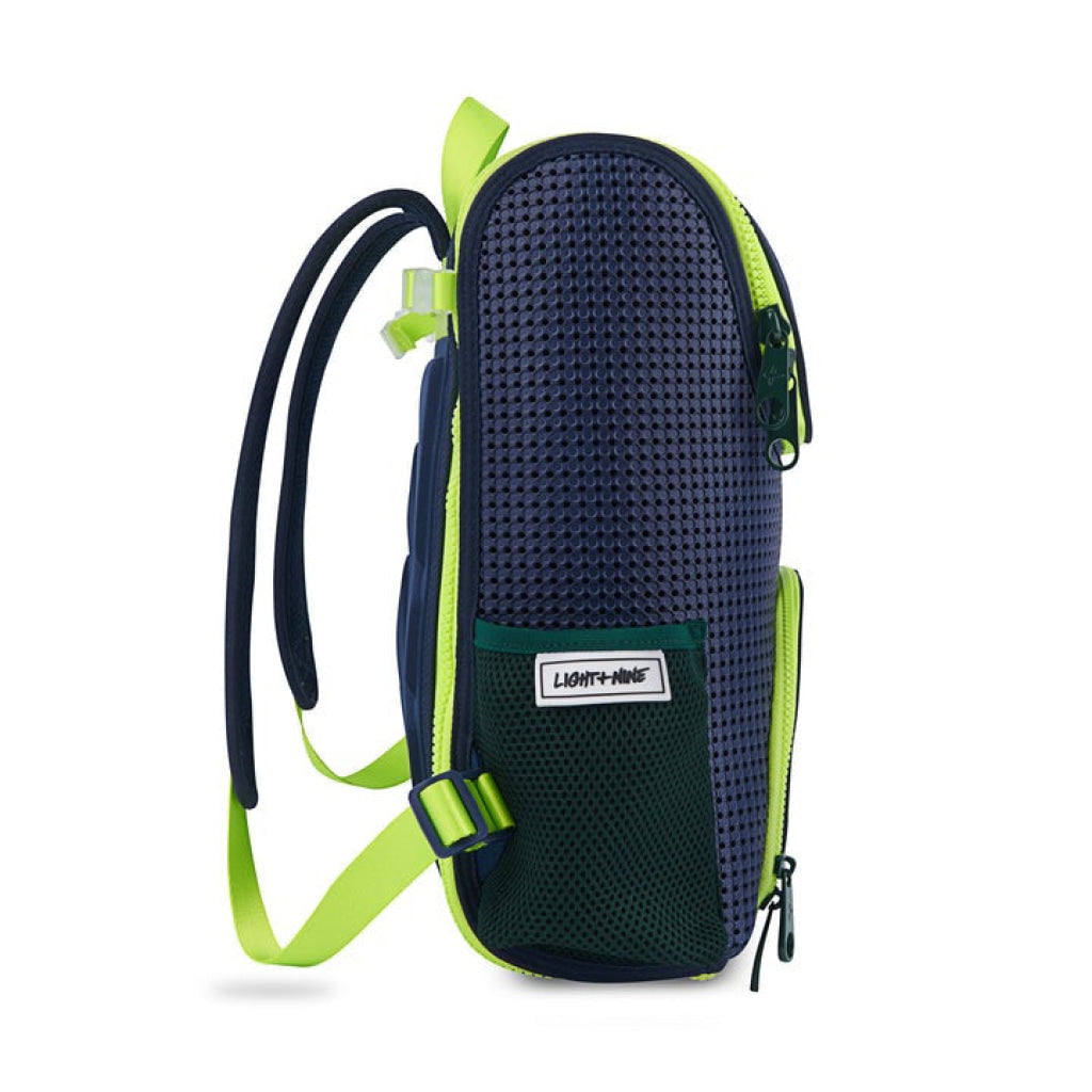 Light + Nine Student Backpack Surf Lime Light + Nine