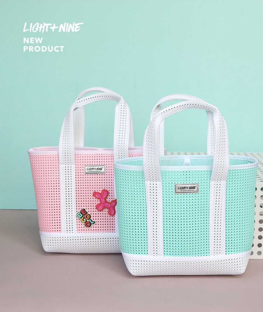 Light + Nine Shopping Bag Large Pink Light + Nine