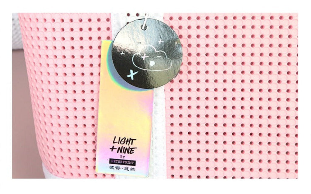 Light + Nine Shopping Bag Large Pink Light + Nine