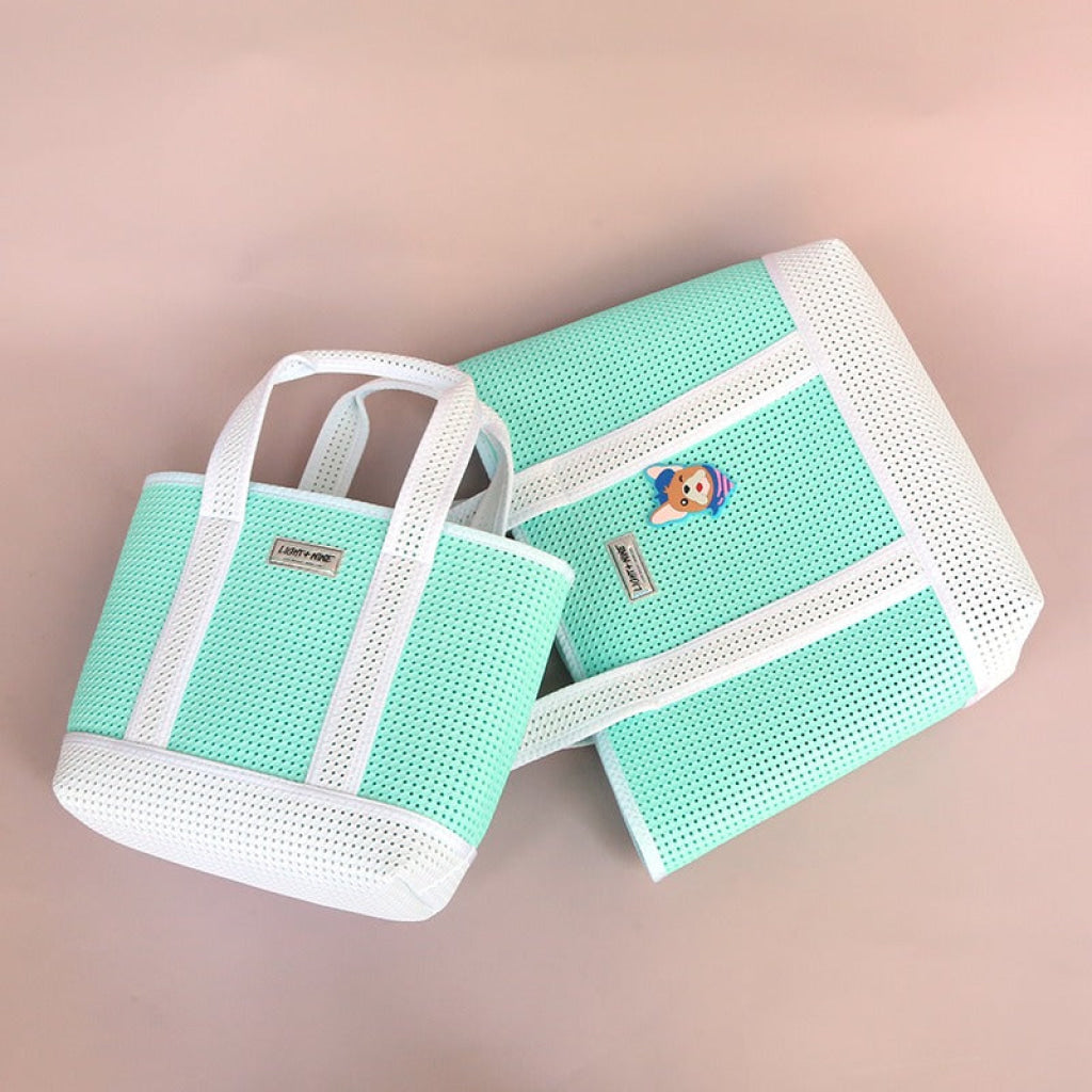 Light + Nine Shopping Bag Large Pink Light + Nine